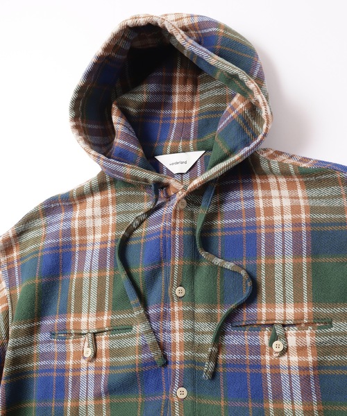 wonderland（ワンダーランド）の「HOODIE SHIRTS（シャツ/ブラウス  