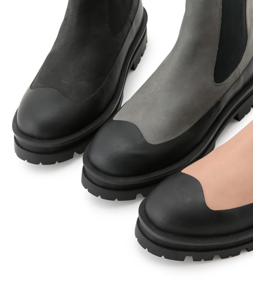 JVAM（ジェーヴィエーエム）の「【JVAM for ADAM ET ROPE'】CHUNKY CHELSEA BOOT NUBUK（ブーツ・レディース・ブラック/グレー/ベージュ系その他・38/39/36/37）」の15枚目の写真