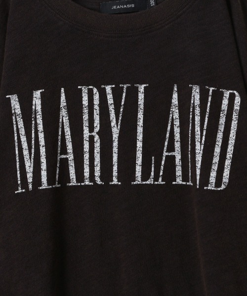 JEANASIS(ジーナシス)の「【KIDS】USEDロゴBIGTEE/216565(Tシャツ/カットソー・キッズ・ホワイト/ブラック/ピンク・120/140)」の10枚目の写真