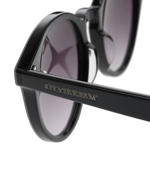サングラス/メガネ ALEXIASTAM Boston Frame Sunglasses Beige Oval Sunglasses | ALEXIA STAM