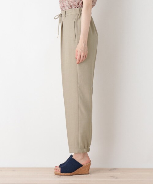 DRESKIP（ドレスキップ）の「◆麻調イージ－パンツ（その他パンツ・レディース・ライトベージュ/ブラウン系その他/ネイビー・02/03）」の9枚目の写真