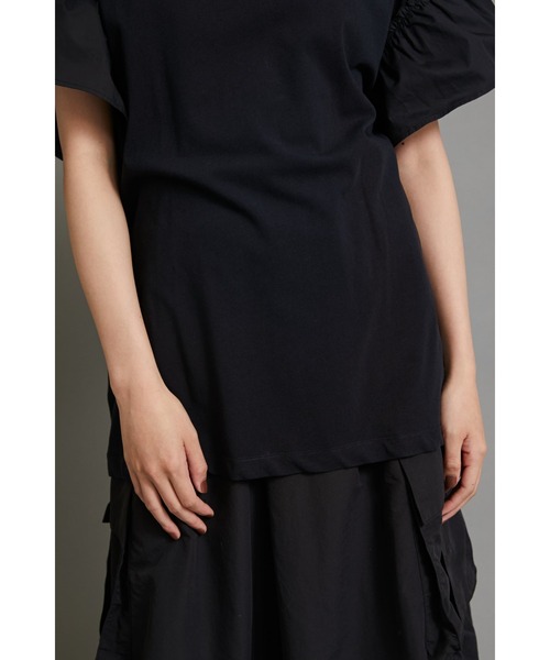 HeRIN.CYE（ヘリンドットサイ）の「Frill T-SH（Tシャツ/カットソー・レディース・ホワイト/ブラック/ブルー・FREE）」の10枚目の写真