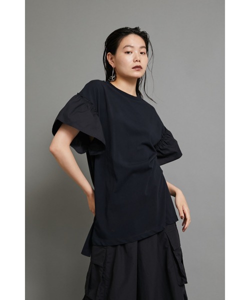 HeRIN.CYE（ヘリンドットサイ）の「Frill T-SH（Tシャツ/カットソー・レディース・ホワイト/ブラック/ブルー・FREE）」の11枚目の写真