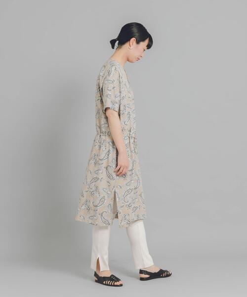 URBAN RESEARCH DOORS(アーバンリサーチドアーズ)の「White Label CRウェザーカフタンチュニックワンピース(ワンピース・レディース・ブルー/ベージュ系その他・ONE)」の14枚目の写真