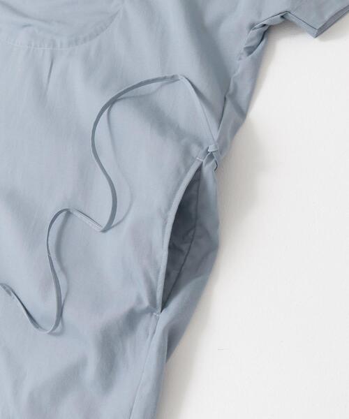 URBAN RESEARCH DOORS(アーバンリサーチドアーズ)の「White Label CRウェザーカフタンチュニックワンピース(ワンピース・レディース・ブルー/ベージュ系その他・ONE)」の6枚目の写真