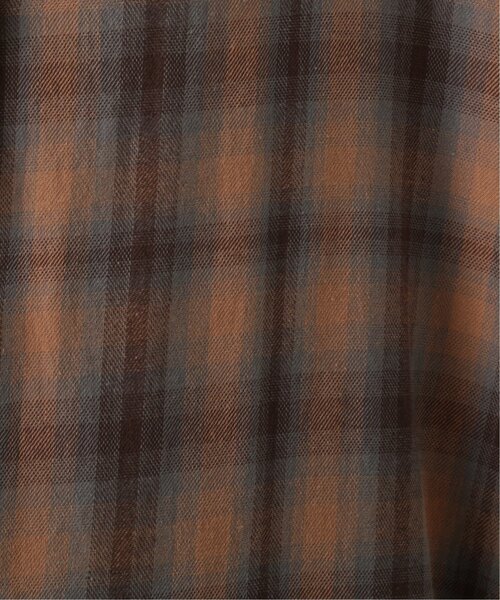 RAY CASSIN(レイカズン)の「チェック柄袖ボリュームシャツワンピース(シャツワンピース・レディース・ブラウン/ブラック/ベージュ・FREE)」の20枚目の写真