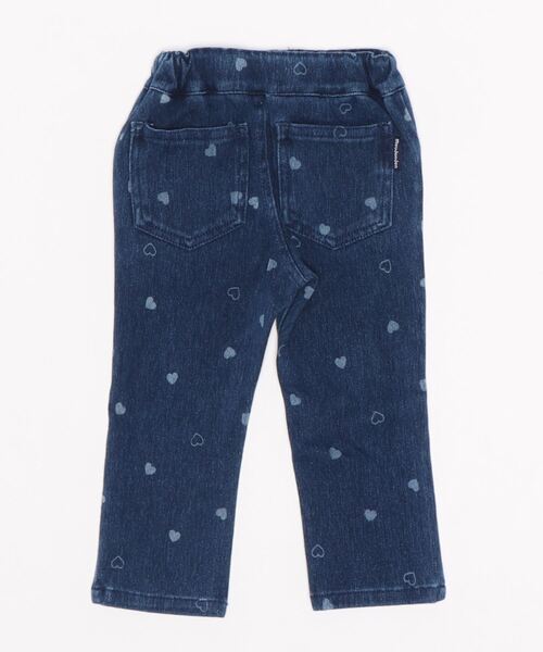 Moujonjon(ムージョンジョン)の「デニムニット柄込パンツ(デニムパンツ・キッズ・ブルー/その他1/その他3・90/100/110/120/80/130/95/140)」の4枚目の写真