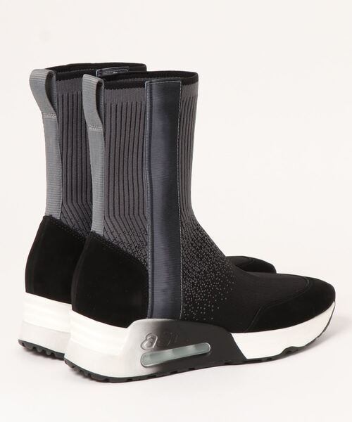 ASH（アッシュ）の「【LIBERRTY SOCK】ミドル丈ニットスニーカー（スニーカー・レディース・ブラック×グレー/ブラック×カーキ・40/38/39/35/36/37）」の16枚目の写真