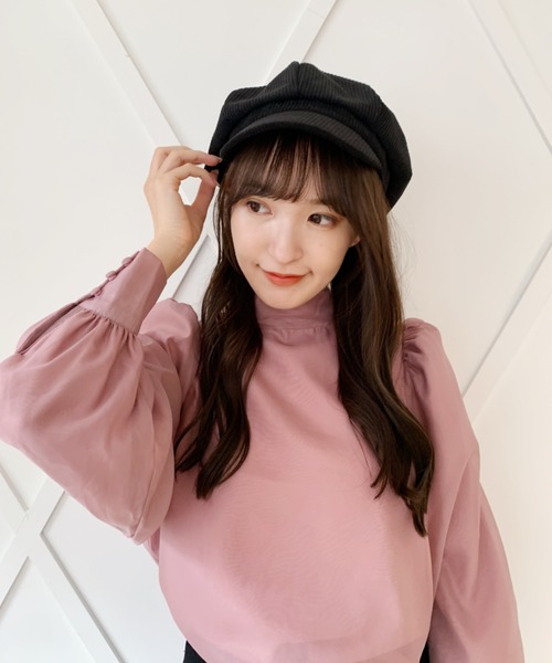 Loueme（ルエム）の「2WAYボリュームスリーブ ボウタイブラウス（シャツ/ブラウス・レディース・アイボリー/ピンク/サックスブルー/ブラック・FREE）」の20枚目の写真