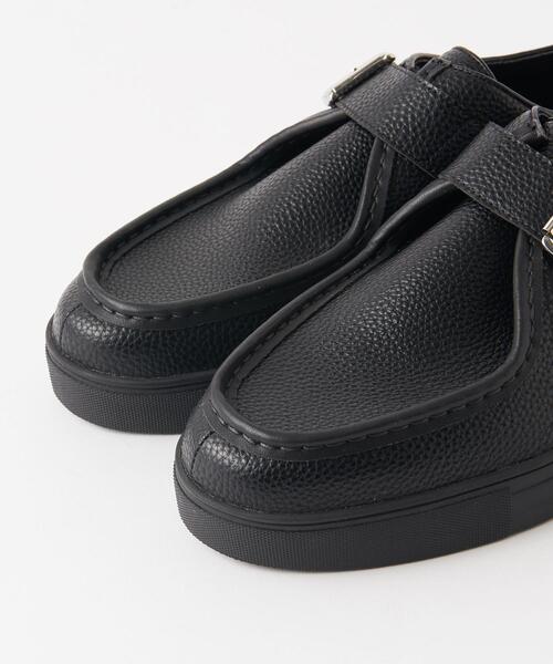 BEAUTY&YOUTH UNITED ARROWS（ビューティーアンドユースユナイテッドアローズ）の「BY シングルモンク スニーカー（スリッポン・メンズ・その他1/ブラック・8/10/7/9）」の5枚目の写真