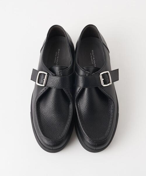 BEAUTY&YOUTH UNITED ARROWS（ビューティーアンドユースユナイテッドアローズ）の「BY シングルモンク スニーカー（スリッポン・メンズ・その他1/ブラック・8/10/7/9）」の11枚目の写真