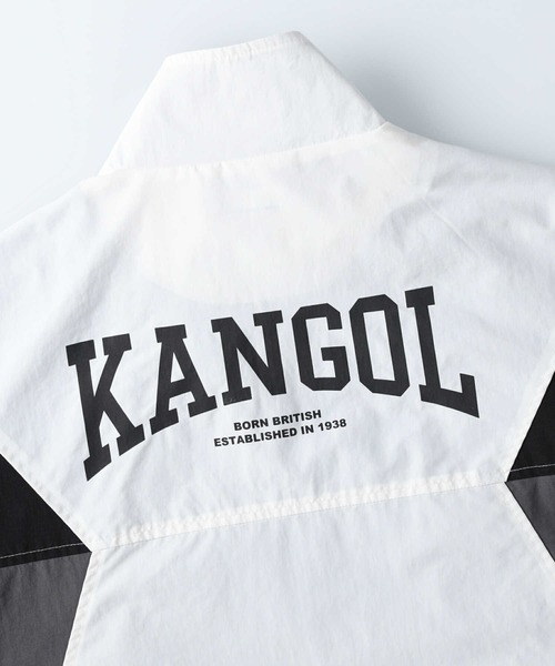 KANGOL(カンゴール)の「【KANGOL】バイカラートラックジャケット(ジャージ・レディース・ホワイト/ブラック・M/L)」の15枚目の写真