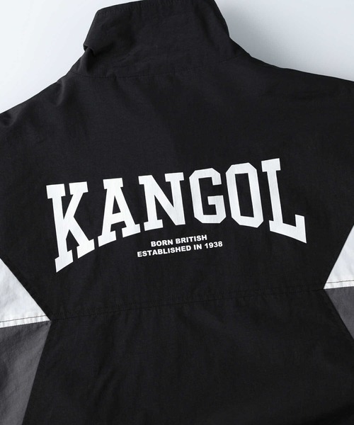 KANGOL(カンゴール)の「【KANGOL】バイカラートラックジャケット(ジャージ・レディース・ホワイト/ブラック・M/L)」の16枚目の写真