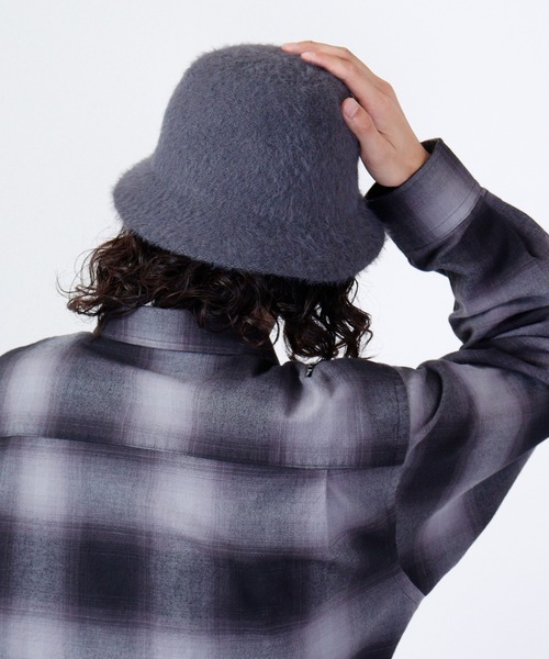 FAKE ANGORA BK HAT フェイクアンゴラバケットハット（ハット