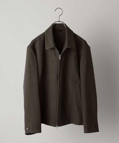 SHIPS（シップス）の「SHIPS: japan quality ウールライク ジップ