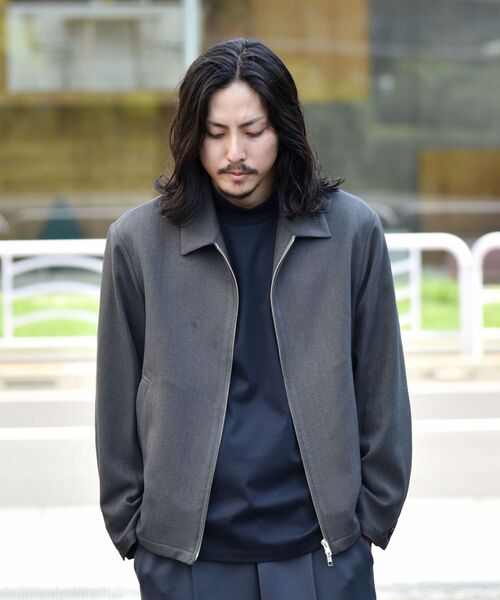 SHIPS（シップス）の「SHIPS: japan quality ウールライク ジップ