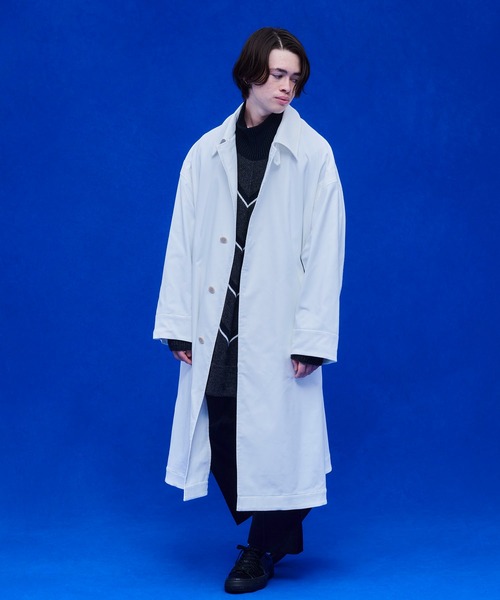 UNITED TOKYO（ユナイテッドトウキョウ）の「フレームコート（ダウンジャケット/コート・メンズ・ブラック/ホワイト・FREE）」の4枚目の写真