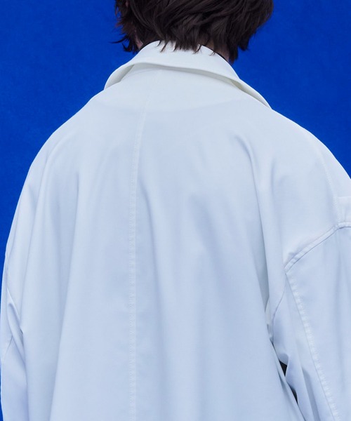 UNITED TOKYO（ユナイテッドトウキョウ）の「フレームコート（ダウンジャケット/コート・メンズ・ブラック/ホワイト・FREE）」の6枚目の写真