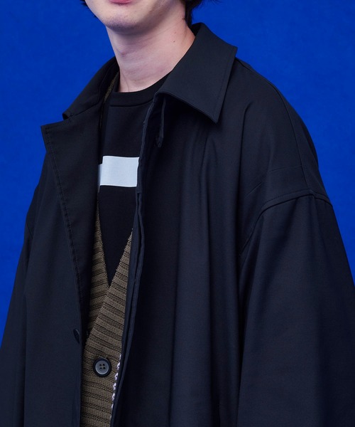UNITED TOKYO（ユナイテッドトウキョウ）の「フレームコート（ダウンジャケット/コート・メンズ・ブラック/ホワイト・FREE）」の13枚目の写真