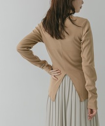 KBF+ | KBF+　バックスリットリブインナー∴(Tシャツ/カットソー)