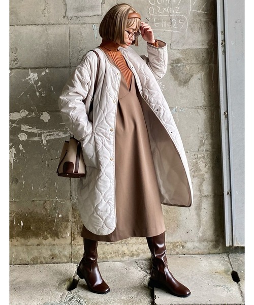 La-gemme（ラジェム）の「スクエアトゥロングブーツ（ブーツ・レディース・ホワイト/キャメル/ブラック・35/38/40/36/37/39）」の21枚目の写真