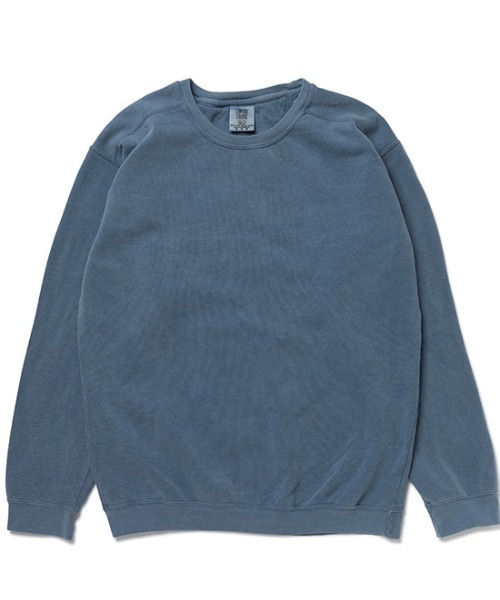 comfort colors(コンフォートカラーズ)の「Comfort Colors ガーメントダイ クルーネック スウェット(スウェット・レディース・チャコールグレー/グリーン系その他/ブルー系その他/レッド系その他・MEDIUM/LARGE)」の3枚目の写真
