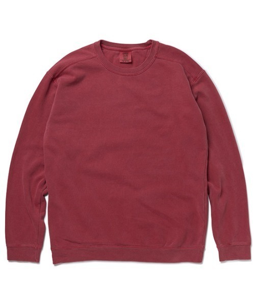 comfort colors(コンフォートカラーズ)の「Comfort Colors ガーメントダイ クルーネック スウェット(スウェット・レディース・チャコールグレー/グリーン系その他/ブルー系その他/レッド系その他・MEDIUM/LARGE)」の4枚目の写真