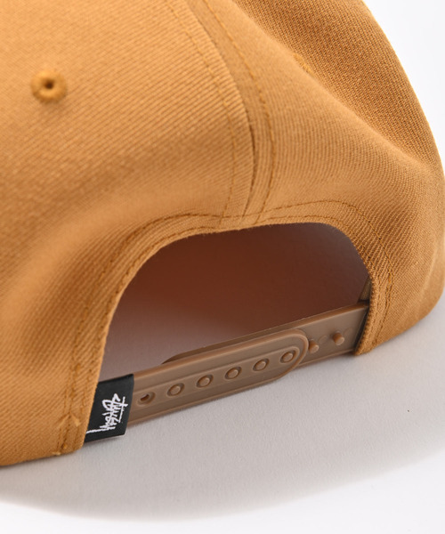 STUSSY（ステューシー）の「STUSSY (ステューシー) BASIC STOCK SNAPBACK ロゴキャップ（キャップ・メンズ・ブラック/パープル/ネイビー/ブラウン・FREE）」の5枚目の写真