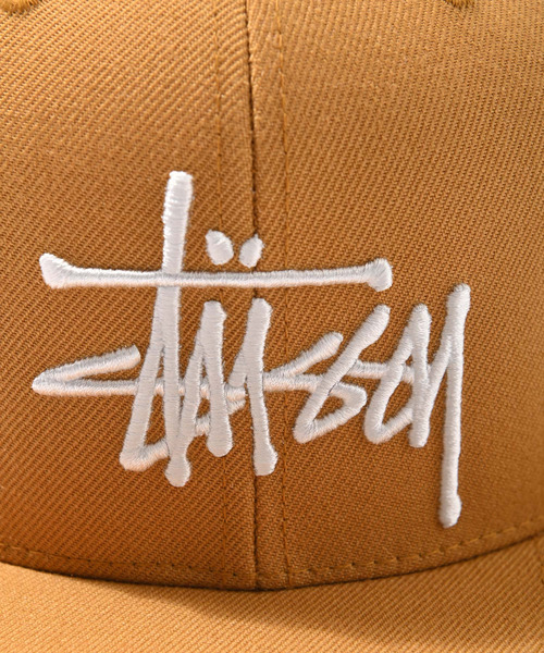 STUSSY（ステューシー）の「STUSSY (ステューシー) BASIC STOCK SNAPBACK ロゴキャップ（キャップ・メンズ・ブラック/パープル/ネイビー/ブラウン・FREE）」の8枚目の写真