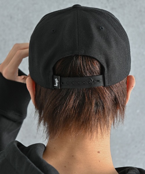 STUSSY（ステューシー）の「STUSSY (ステューシー) BASIC STOCK SNAPBACK ロゴキャップ（キャップ・メンズ・ブラック/パープル/ネイビー/ブラウン・FREE）」の12枚目の写真
