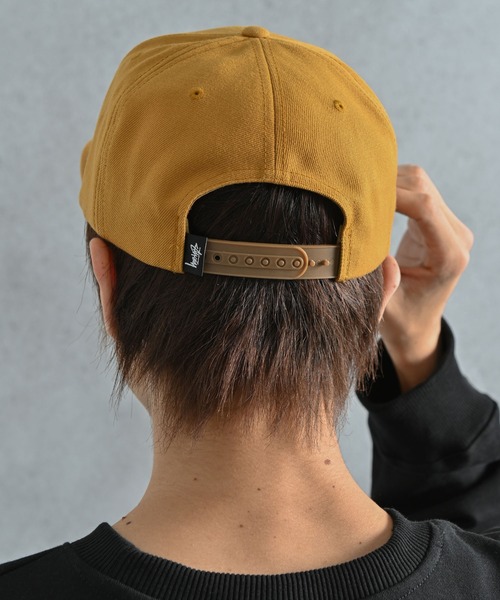 STUSSY（ステューシー）の「STUSSY (ステューシー) BASIC STOCK SNAPBACK ロゴキャップ（キャップ・メンズ・ブラック/パープル/ネイビー/ブラウン・FREE）」の15枚目の写真