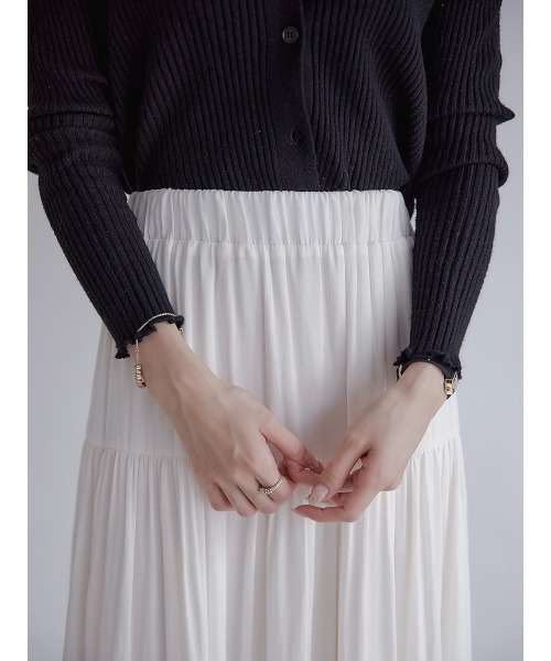 amel（エイメル）の「ティアードロングスカート（スカート・レディース・クリーム・FREE）」の20枚目の写真