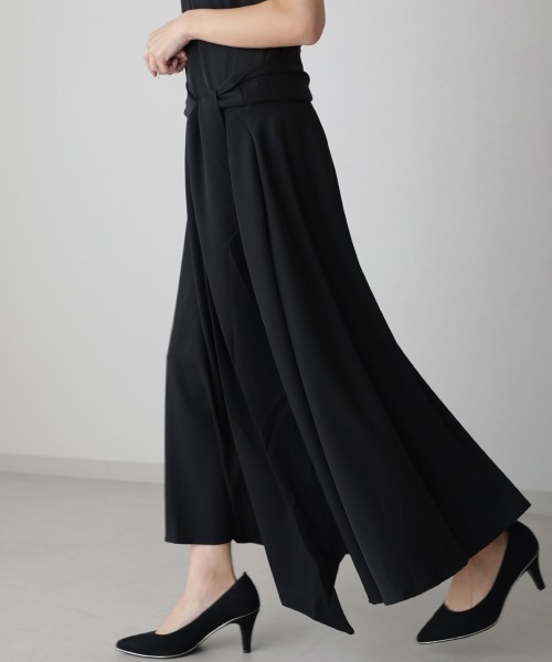 Bou Jeloud（ブージュルード）の「ハイネックベルト付ワンピース（ワンピース・レディース・ブラック/レッド・38）」の9枚目の写真