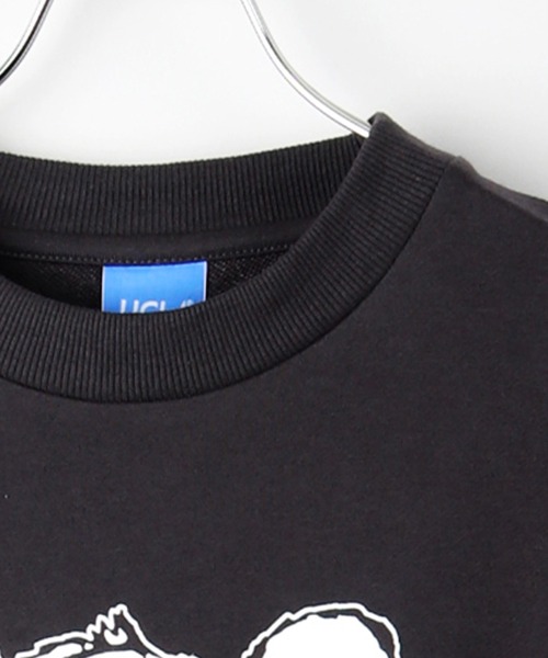 UCLA（ユーシーエルエー）の「UCLA　カレッジロゴ ルーズサイズクルーネック トレーナー（スウェット・メンズ・グリーン/アッシュ/スミクロ/ネイビー・L/M）」の7枚目の写真