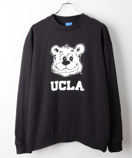 UCLA（ユーシーエルエー）の「UCLA　カレッジロゴ ルーズサイズクルーネック トレーナー（スウェット・メンズ・グリーン/アッシュ/スミクロ/ネイビー・L/M）」の17枚目の写真