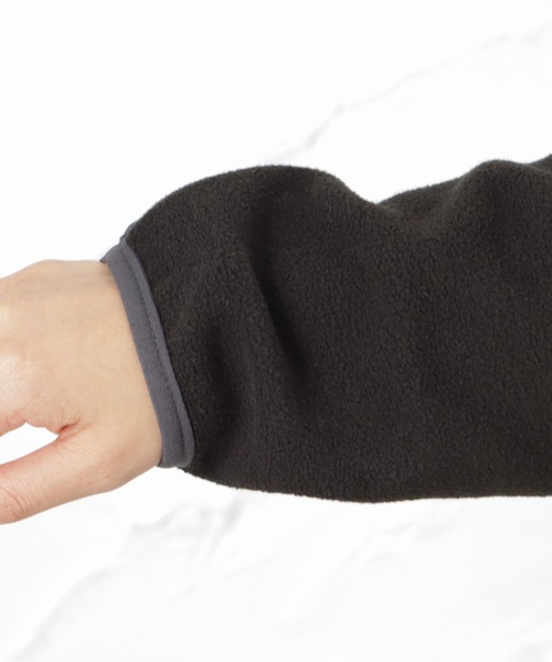 Mac-House（マックハウス）の「CAPTAIN STAG キャプテンスタッグ フリースプルオーバー（スウェット・レディース・アイボリー/グリーン/パープル/ブラック・フリー）」の8枚目の写真