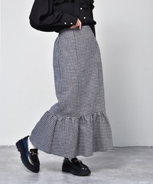 ems excite | ツイードマーメイドスカート(スカート)