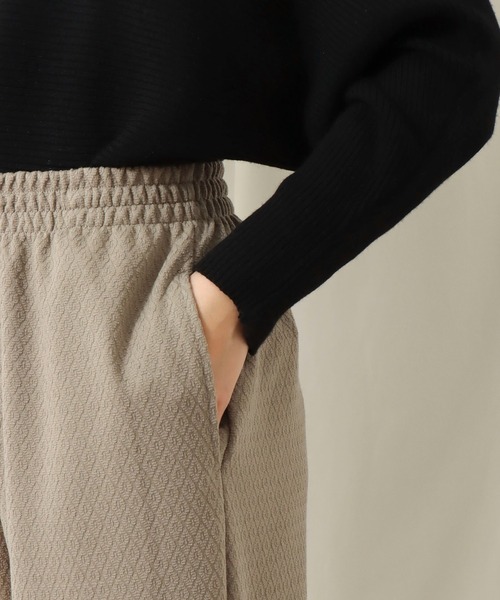 libelle more（リベル モア）の「ジャガードイージーパンツ（その他パンツ・レディース・ブラック/カーキ/モカ・M/L）」の17枚目の写真