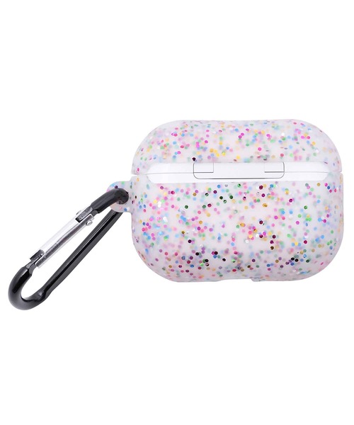 X-girl（エックスガール）の「MILLS LOGO RUBBER Airpods Pro CASE（ヘッドフォン/イヤホン・レディース・ブラック/マルチ・ONE SIZE）」の11枚目の写真