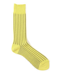 TOMORROWLAND レーヨンコットン ストライプソックス