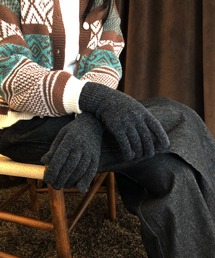 me+em select | シンプルニット手袋(手袋)