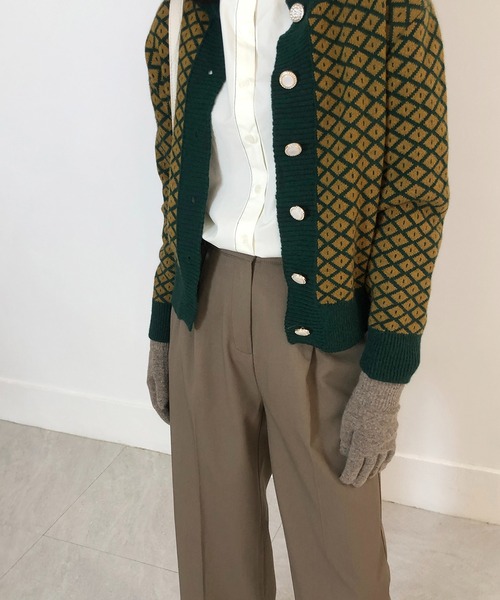 me+em select（ミームセレクト）の「シンプルニット手袋（手袋・レディース・チャコールグレー/ブラック/ベージュ/オートミール/ブラウン系その他・FREE）」の16枚目の写真