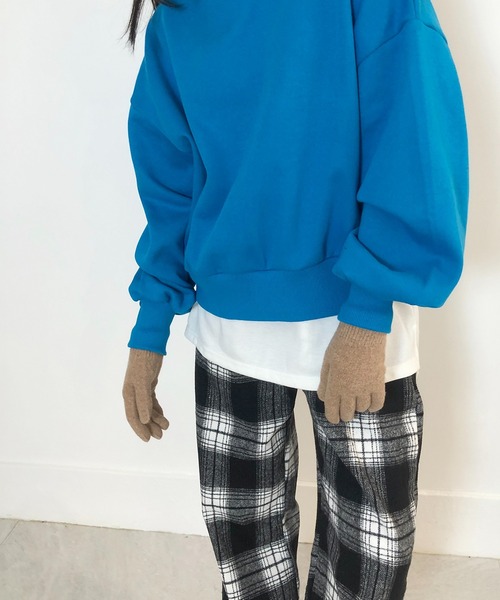 me+em select（ミームセレクト）の「シンプルニット手袋（手袋・レディース・チャコールグレー/ブラック/ベージュ/オートミール/ブラウン系その他・FREE）」の7枚目の写真