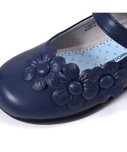 BeBe（ベベ）の「BeBe/フォーマルフラワーモチーフストラップシューズ(17~20cm)（ドレスシューズ・キッズ・ネイビー/ベージュ・19/20/17/18）」の11枚目の写真