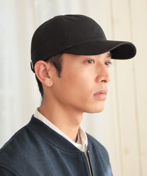 UNION STATION（ユニオンステーション）の「ツイルローキャップ（キャップ・メンズ・ホワイト/ブラック/ベージュ/グレー・FREE）」の2枚目の写真