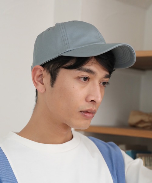 UNION STATION（ユニオンステーション）の「ツイルローキャップ（キャップ・メンズ・ホワイト/ブラック/ベージュ/グレー・FREE）」の6枚目の写真