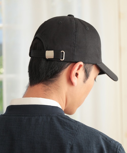 UNION STATION（ユニオンステーション）の「ツイルローキャップ（キャップ・メンズ・ホワイト/ブラック/ベージュ/グレー・FREE）」の10枚目の写真