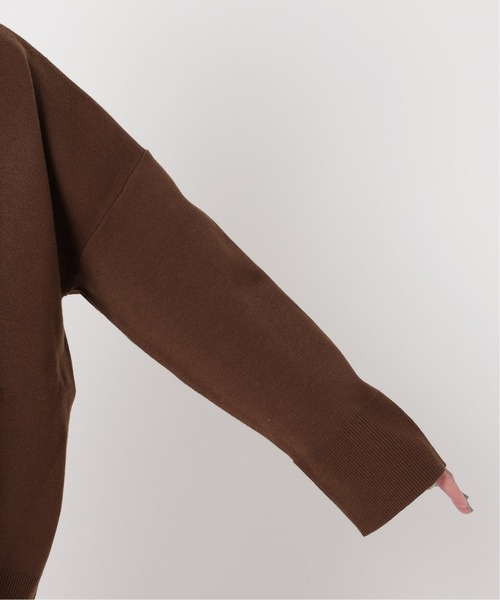 Simplicite(サンプリシテ)の「ニットWフェイスパーカー◆(ニット/セーター・レディース・ホワイト/ブラウン/キャメル/ブラック・FREE)」の16枚目の写真