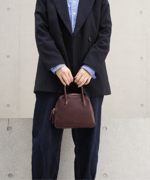 TIDEWAY（タイドウェイ）の「MOSS BOSTON / XS（ハンドバッグ・レディース・アッシュグレー/ブラック/ベージュ/ボルドー/アーミー・FREE）」の12枚目の写真