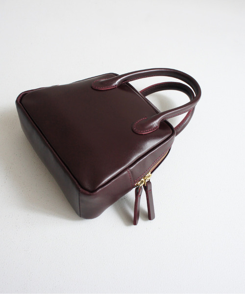 TIDEWAY（タイドウェイ）の「MOSS BOSTON / XS（ハンドバッグ・レディース・アッシュグレー/ブラック/ベージュ/ボルドー/アーミー・FREE）」の10枚目の写真